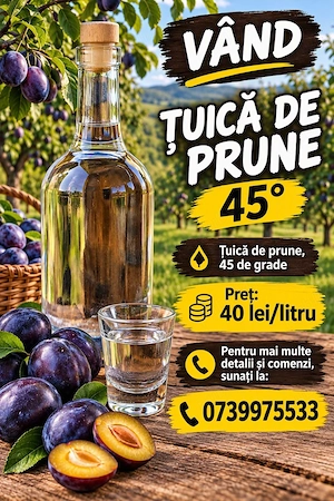 Vand răchie 45 grade
