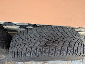 Set jante otel R15 + anvelope 195/65/15 pentru Ford .  - imagine 5