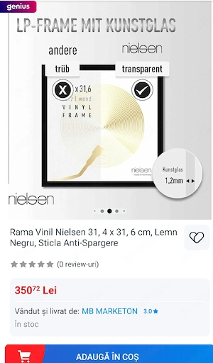 ramă pentru discuri de vinil