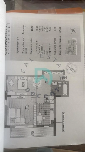 apartament premium, 2 camere,  Cosmpolit str. Mihai Viteazu - imagine 2
