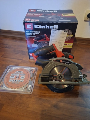 Circular Einhell TE-CS 18 165-1 Li-Solo aproape nou
