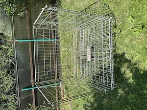 Lada metalica pliabila 1,15x1,15 m