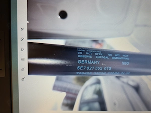 Amortizoare portbagaj Skoda Octavia 4 2020 - imagine 2