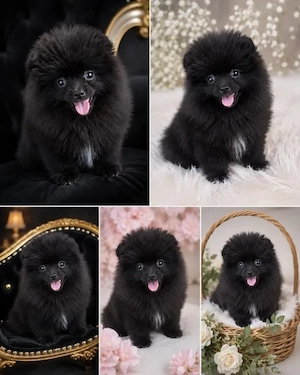 Pomeranian - Sub 3 kg - talie Toy, genetică superioară  - imagine 2