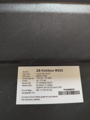 Frigider Mercedes Benz S-klasse w223 - imagine 2