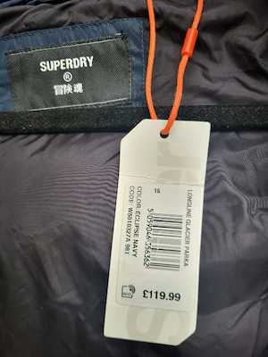 geaca dama tip parka Superdry