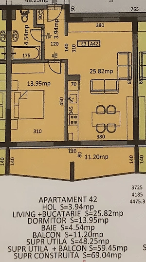 Apartament 2 camere pe malul lacului Siutghiol