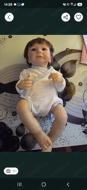 Vând păpușă reborn ! 48 cm