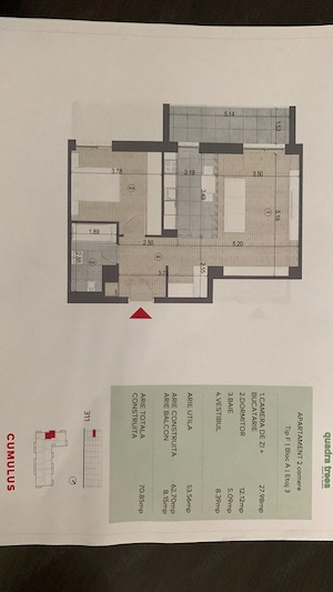 Închiriere apartament 2 camere, decomandat, loc de parcare, Prelungire Ghencea - imagine 3