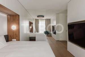 Apartament de lux de vanzare cu 3 camere cu gradina de 200 mp  - imagine 4