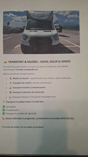 Servicii transport marfa