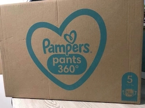 Scutece chilotel PAMPERS Pants XXL Box nr 5, 12-17 kg, 152 buc