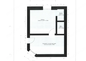 Apartament 1 camere Dâmbovița  - imagine 9