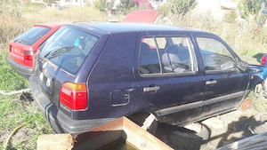 Dezmembrez vw golf 3, 1.4 benzina, 44 kw, cod motor ABD, culoare LN5Y, an 1991-1998