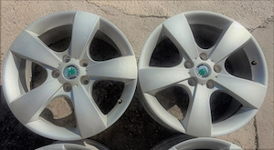 Jante SKODA vw seat 5x112 R17 originale, - imagine 3