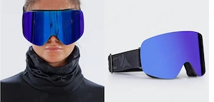 Ochelari schi snowboard Nevica UV400 noi anti-fog protecție UV compatibili cu ochelari de vedere