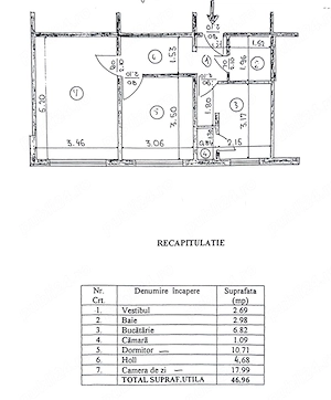 Vanzare Apartament 2 Camere Piata Restia Proprietar - imagine 9