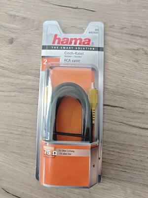 Cablu RCA Hama 2 m lungime 