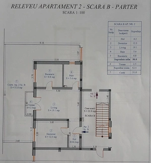 3 cam. Ideal Investitie - Posib. preluare chirias,mobilat+utilat, gradina proprie in CF. loc parcare - imagine 12