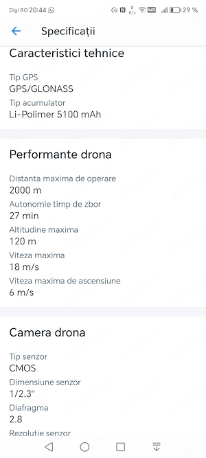 Drona Xiaomi Mi Drone 4k 