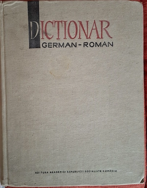 Dictionar german-roman (Editura Academiei Romane, 1966)
