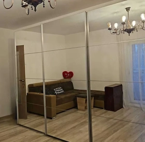 Sifonier   Dressing mare cu uși de oglindă (270 x 230 x 60 cm)   Calitate excelentă