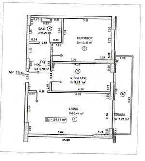 Apartament 2 camere decomandat | City of Mara - imagine 9