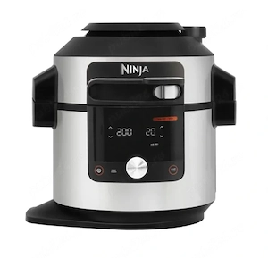 FOLOSIT Multicooker Ninja - Foodi 14 in 1 SmartLid, 1760W, 14 programe, argintiu