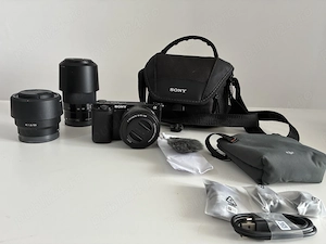 Aparat foto Mirrorless Sony Alpha ZV-E10, 24.2MP, 4K, Negru