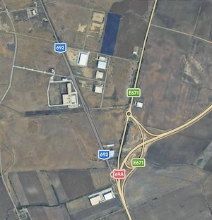 Teren industrial 40.000 mp Sanandrei, Timiș, cu acces direct la DN69 si nod A1