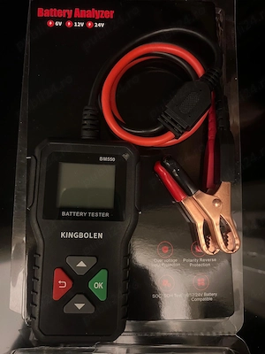Tester profesional pentru acumulatori auto Kingbolen BM55