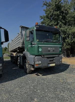 MAN TGA 35.430 8x4 6x4 autobasculanta bascula  - imagine 2