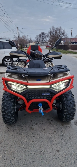  LINHAI 650 LANDFORCE PRO   2025   DOAR 700 KM!  Vând Linhai 650 Landforce Pro, an 2025, în star - imagine 5