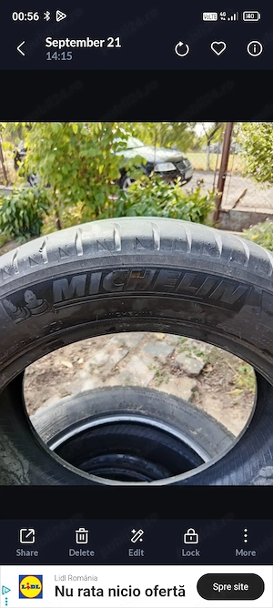 Set Anvelope Cauciucuri Michelin  205 55 r16 - imagine 3