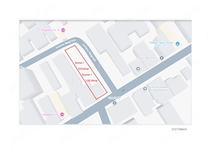 PROPRIETAR | Teren 225mp SECTOR 1 | Gara de Nord - Vespasian | Deschidere 3 laturi (50m)