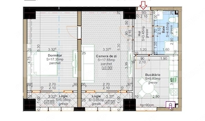 BLOC NOU !! Apartament 2 camere, 59,00 mp,  SUPER PRET !!  - imagine 2