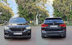 BMW X3 - 3xM Sport pachet xDrive20d UNIC PROP LED Adaptiv Panorama Sunet H&K Virtual Piele Navi mare - imagine 9