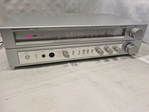 Grundig R 400 Amplificator Statie Audio Radio FM Silver