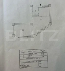 Apartament 2 camere, 43,5 mp, bloc nou – Rond Copou - imagine 9