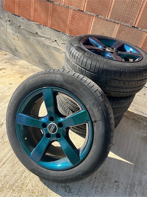 Jante aliaj Alessio  + anvelope 205/55 R 16 - imagine 2