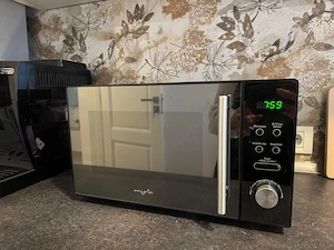 Cuptor cu microunde MYRIA MY4056BK, LCD, 700W, negru - imagine 4