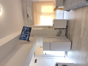 Ideal studenți, studio mobilat utilat, centrală gaz, AC, wi-fi,TVsmart, Faleză Nord,str. Pescarus22A - imagine 6