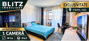 Apartament 1 cameră – Vișan | Exclusivitate | 40 mp | Etaj 3 - imagine 2