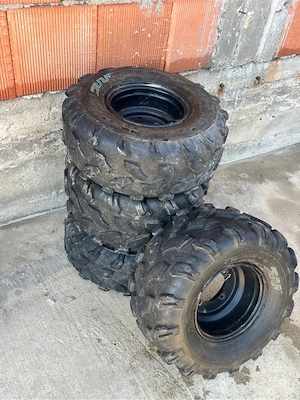 Set jante ATV cu anvelope 19x7.00-8 - imagine 5
