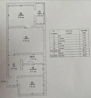 Zona Sagului-Iosefin | Etaj 3 | Centrala termica | Clima | Amenajat si Renovat integral !! - imagine 9