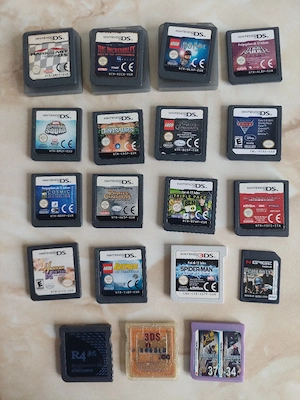 Vând lot 14 jocuri Nintendo DS originale în stare f bună [poză reală]
