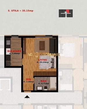 Garsoniera de vanzare | Dobroesti | TVA Inclus  | 0% Comision |  - imagine 4
