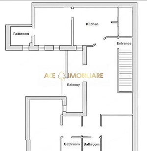 4 Camere de inchiriat | Unirii | Metrou | Spatiu Birouri | Utilat  - imagine 8