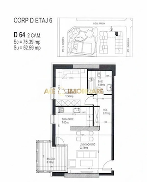2 Camere de inchiriat | Herastrau One Plaza | Metrou | Centrala | Parcare - imagine 8