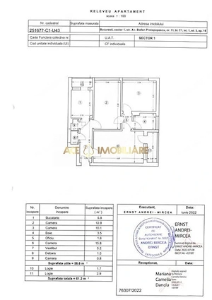 3 Camere de inchiriat | Dorobanti | Ultilat & Mobilat | Reabilitat |  - imagine 5